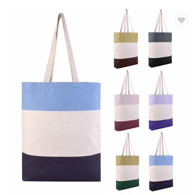 Un buen precio. ODM robusto de lienzo simple de comestibles de lienzo bolsas de toque de algodón bolso de hombro 12 oz en línea