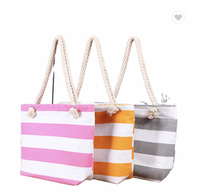 Un buen precio. Bolsa promocional de tejido de algodón de banda ODM para compras en el supermercado en línea