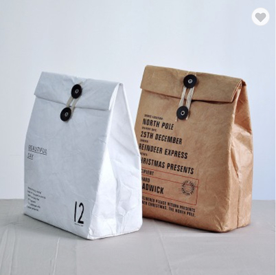 Un buen precio. OEM Tyvek bolso de papel aislante para el almuerzo comida picnic en línea
