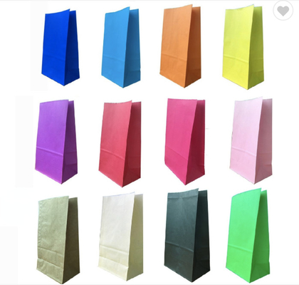 Un buen precio. Embalaje de bolsas de papel de caramelo pequeño reciclado para el hogar en línea